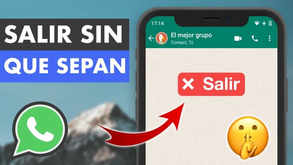 Descubre cómo salir silenciosamente de un grupo de WhatsApp sin que nadie lo note