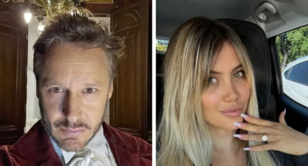 La inesperada llamada de Benjamín Vicuña a Wanda Nara tras el blanqueo de Icardi y la China: qué le dijo