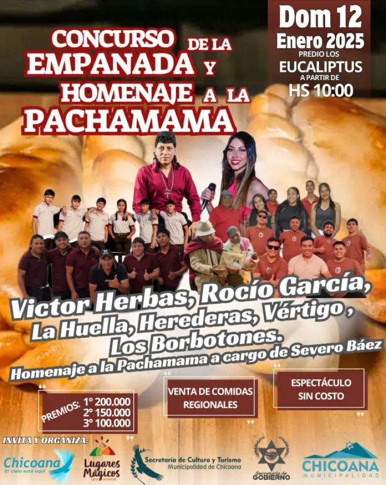 Concurso de la empanada en Chicoana 