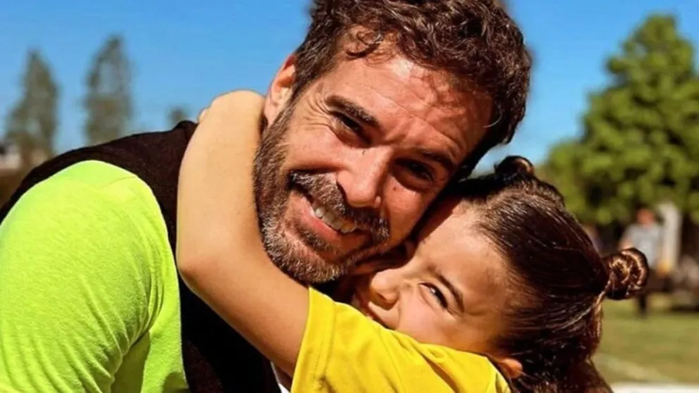 A dónde se escapó Nicolás Cabré con su hija Rufina tras el escándalo de Mauro Icardi y la China Suárez