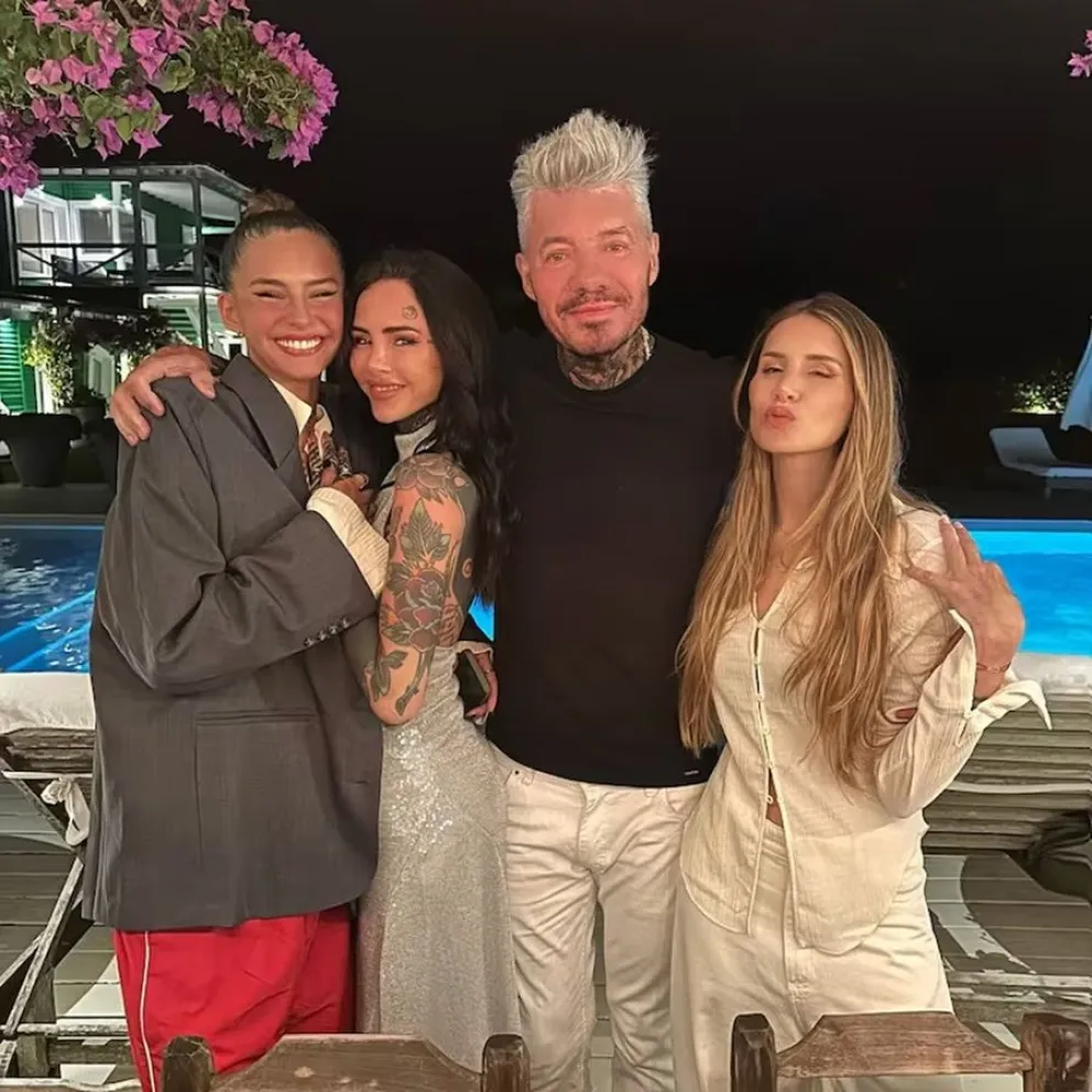 Marcelo Tinelli - Milett Figueroa