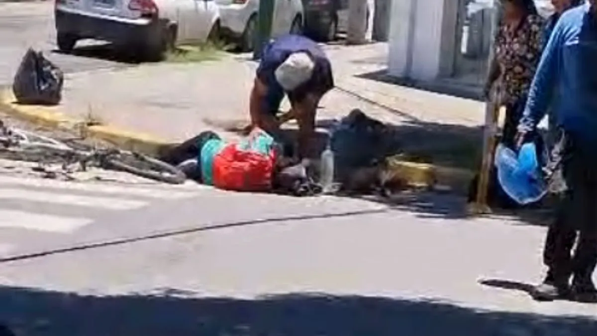 Accidente en Avenida Belgrano 