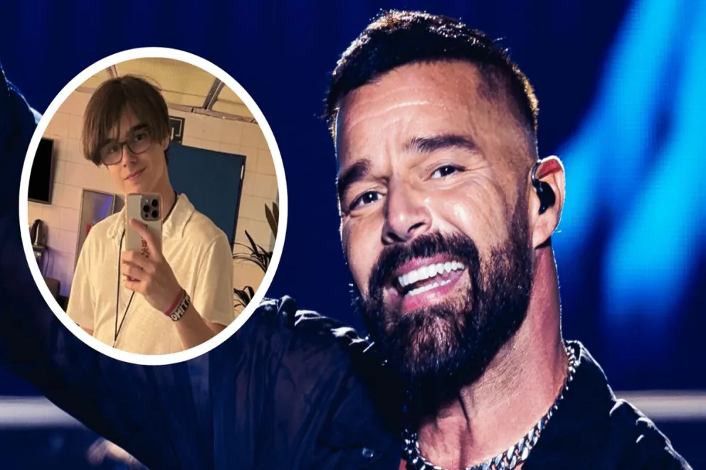 Valentino, hijo de Ricky Martin, deslumbra con su impactante transformación al estilo manga