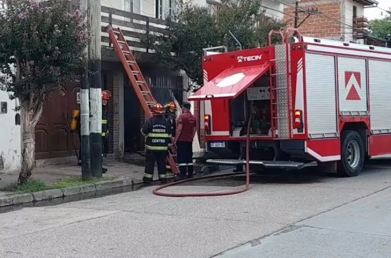 Incendio de una vivienda 