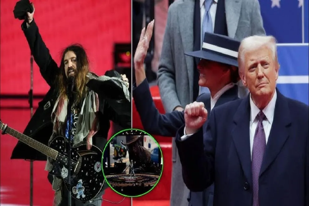 Papá de Miley Cyrus protagonizó un fiasco musical en la gala de Trump