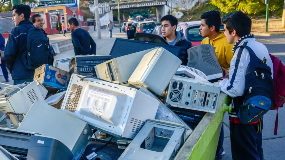 Residuos electr&oacute;nicos