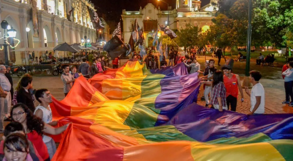La comunidad LGBT+ de Salta repudió fuertemente los dichos de Javier Milei en Davos