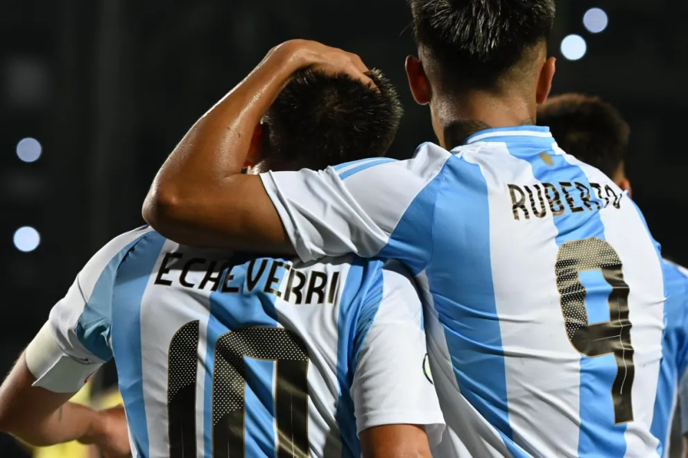 Goleada histórica: la Selección Argentina Sub 20 le ganó 6 a 0 a Brasil en el debut del Sudamericano