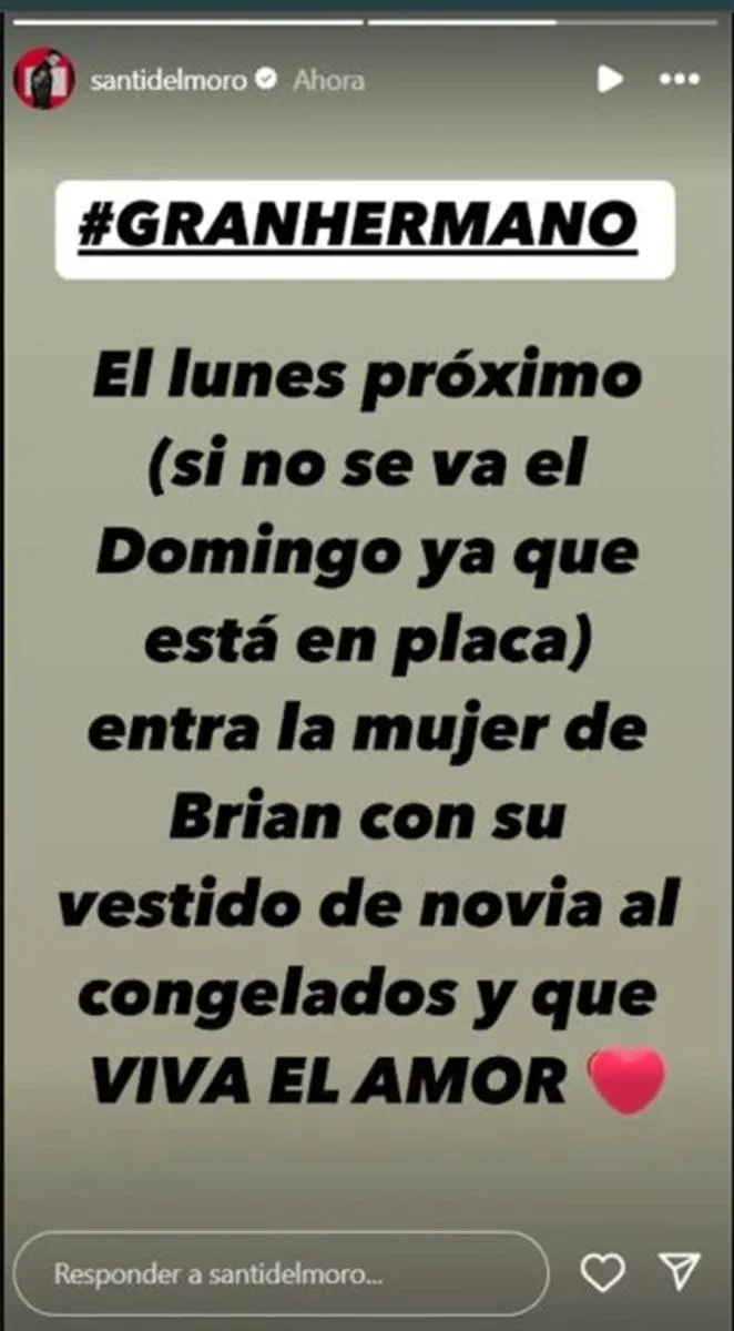 Santiago del Moro - Gran Hermano