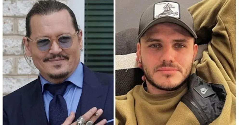 Johnny Depp - Mauro Icardi