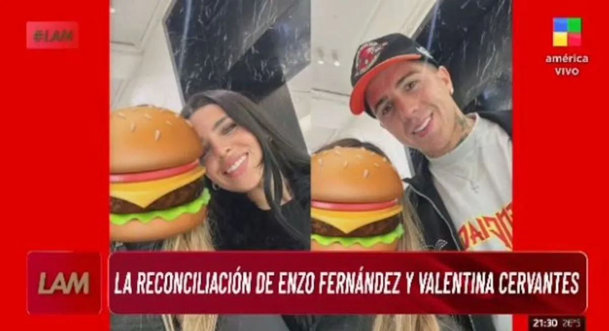 Enzo Fern&aacute;ndez - Valentina Cervantes
