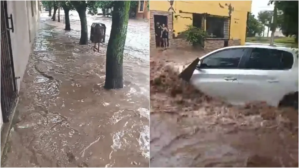 El feroz temporal en Metán dejó como saldo una persona fallecida