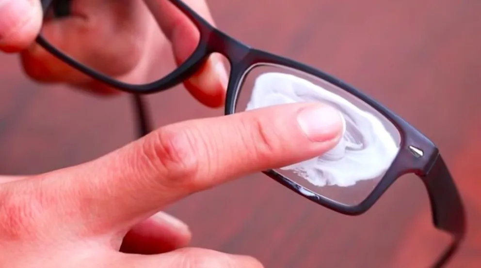 lentes - rayas - truco