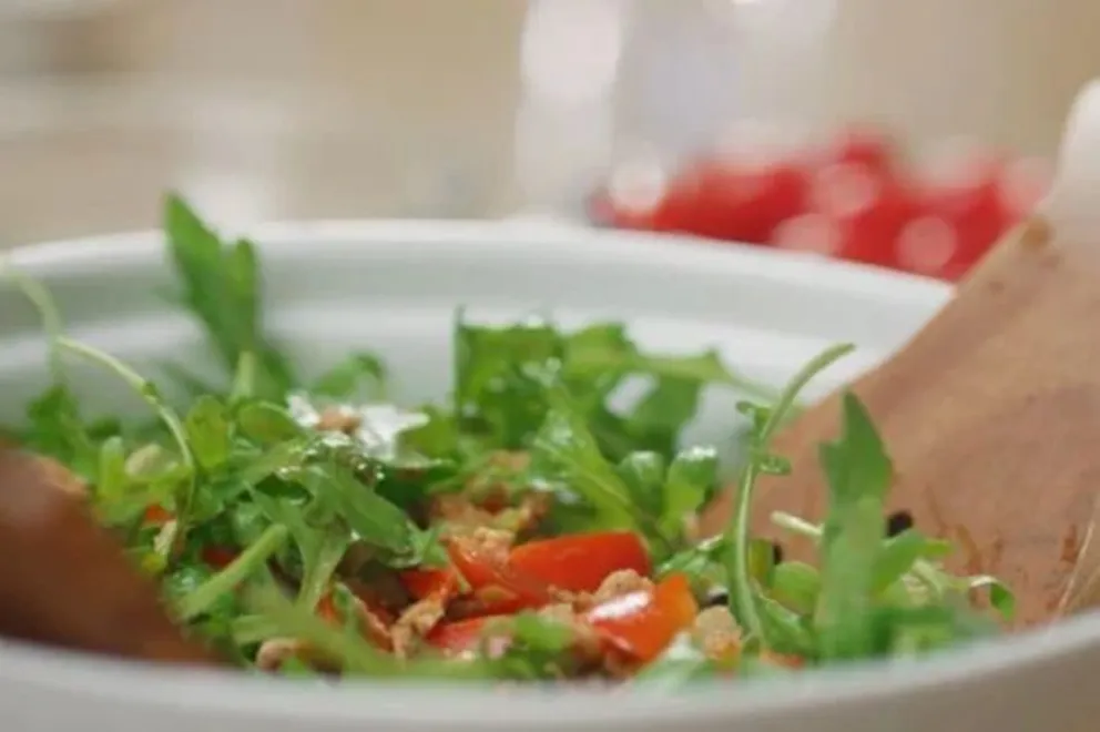 receta - ensalada de r&uacute;cula