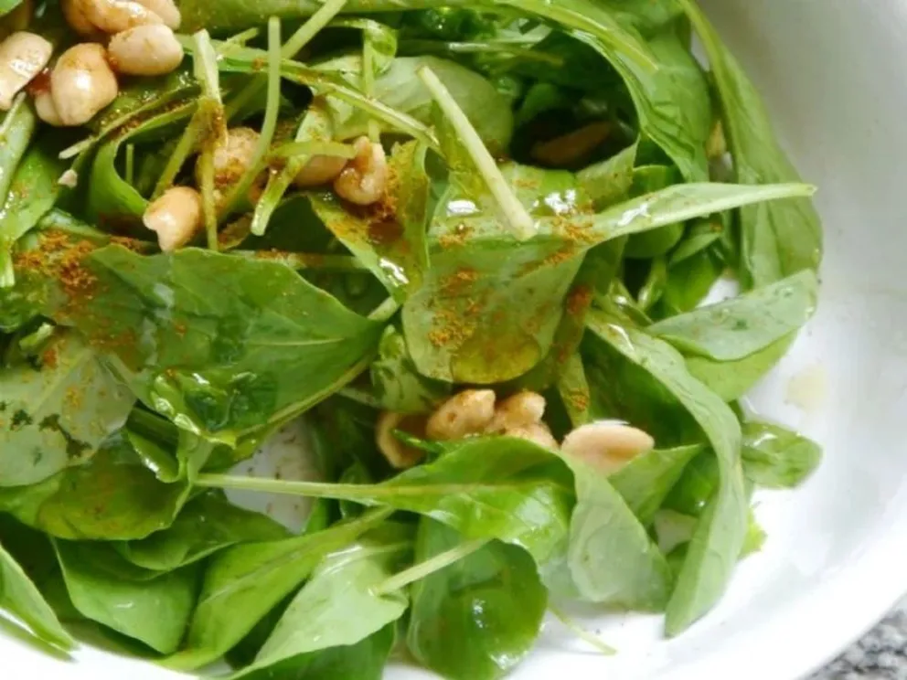 receta - ensalada de r&uacute;cula