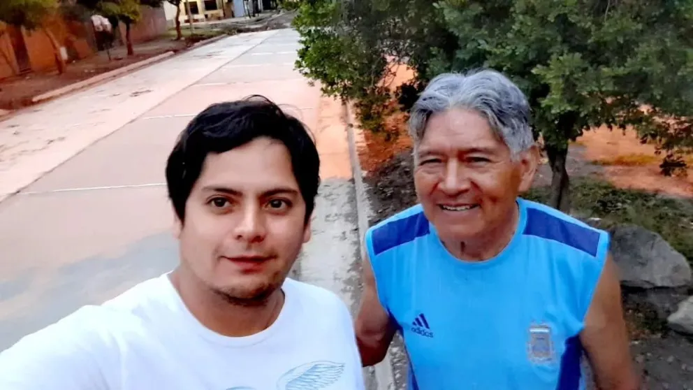 Tartagal: Franco Hernández Berni acompañó obras de pavimentación en la calle América