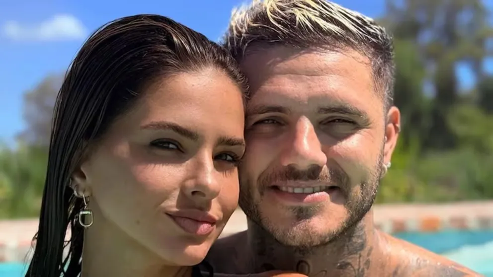 Mauro Icardi sorprendió a la China Suárez con una declaración de amor en las calles de Milán: un romántico mensaje