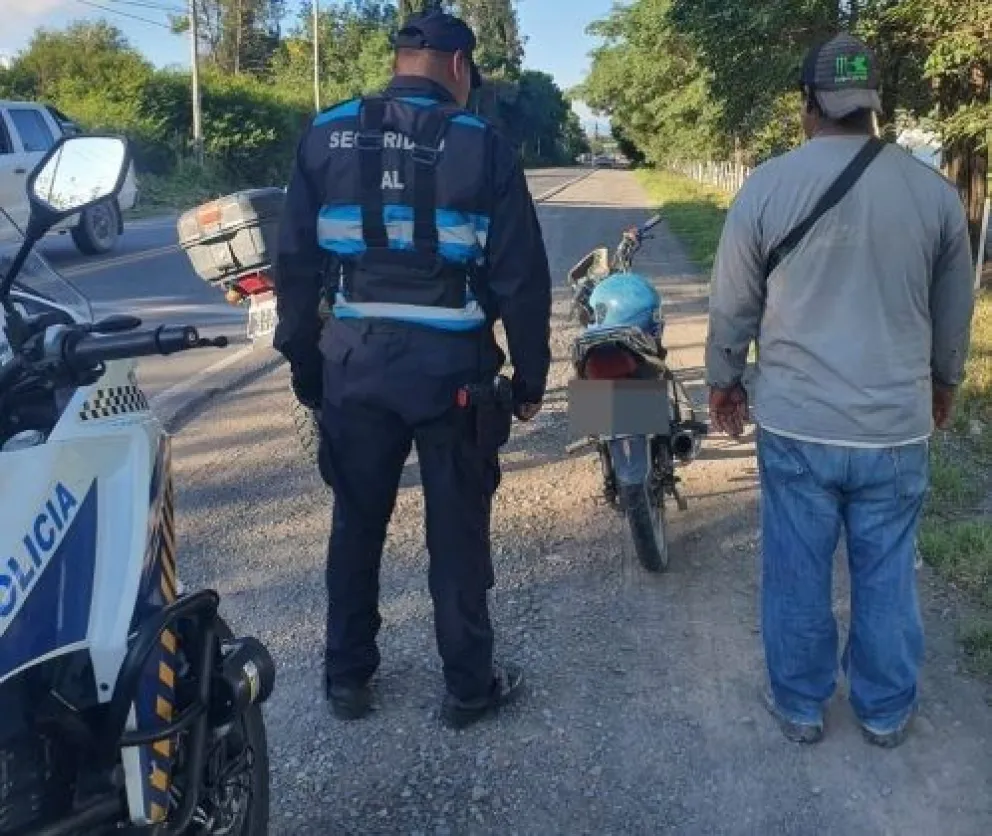 Exitoso operativo de seguridad en Salta: la policía recuperó una moto robada