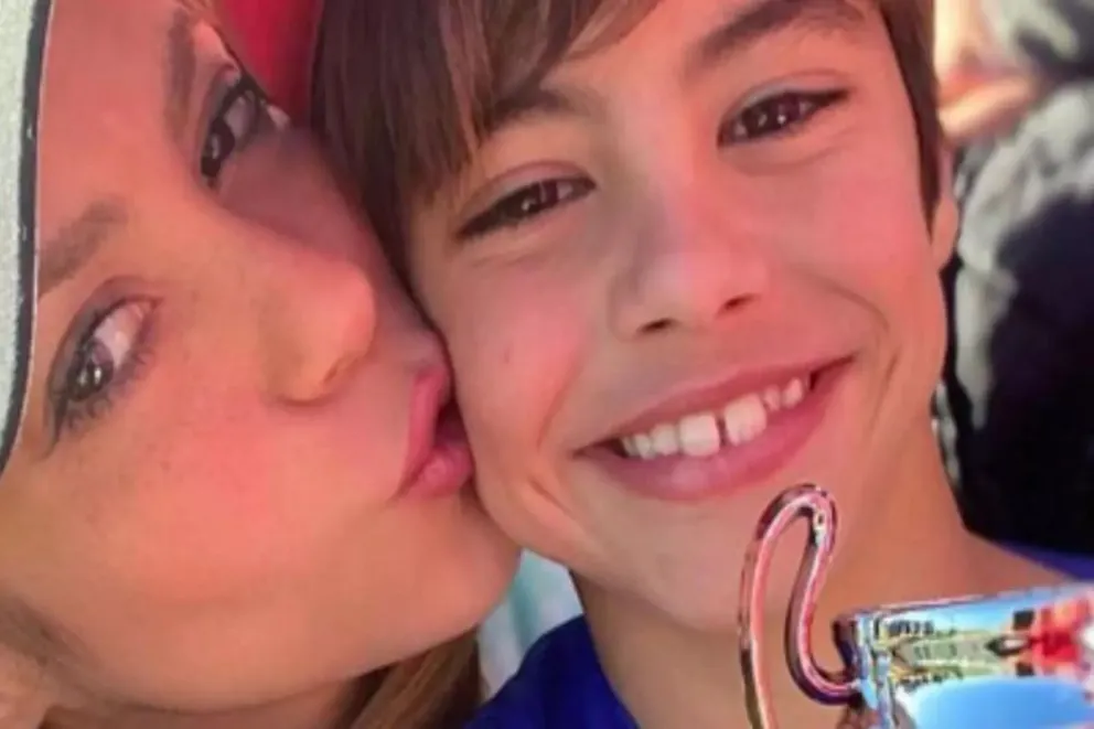 El mensaje de Milan, hijo de Shakira que conmovió a todos en los Grammy