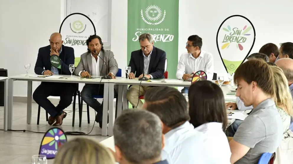 Gustavo Sáenz convocó a empresarios para avanzar con el Polo Tecnológico de San Lorenzo