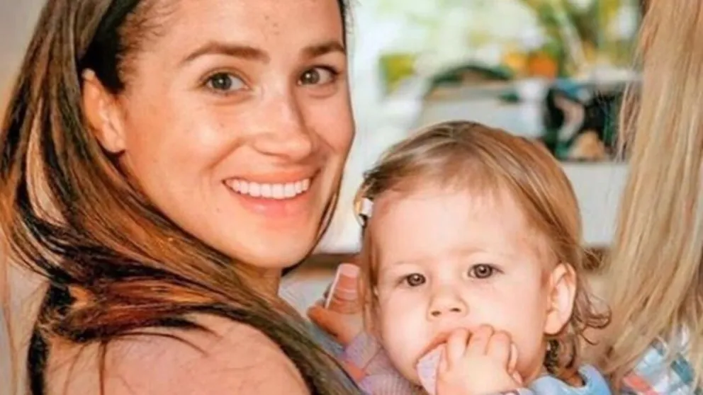 Se filtró la primera imagen de la hija del príncipe Harry y Megan Markle tras años de mantener su privacidad