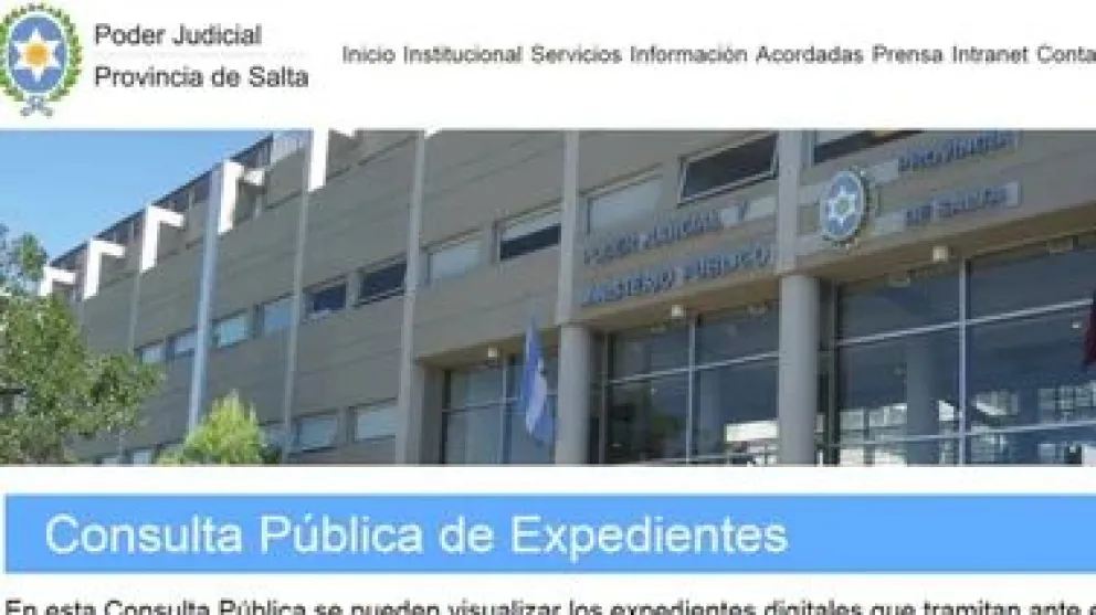 Desde ahora los salteños pueden consultar expedientes judiciales de forma online