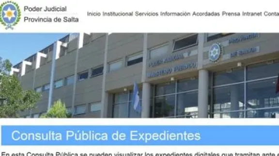 Expedientes judiciales 