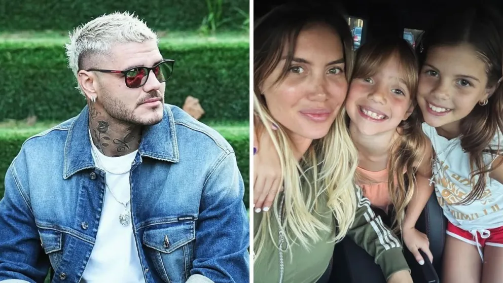 Revelaron la difícil situación que viven las hijas de Mauro Icardi y Wanda Nara desde la aparición de la China Suárez