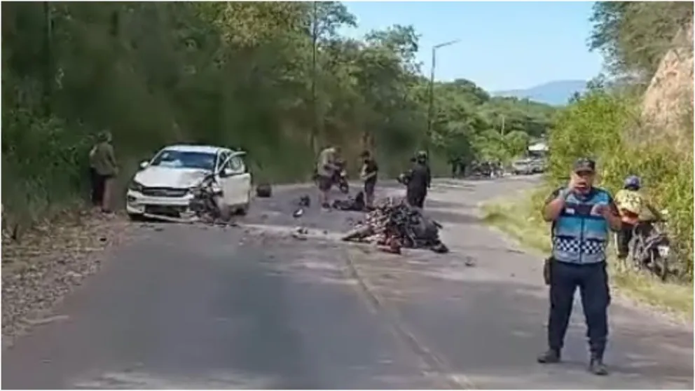 Terrible accidente en Ruta Nacional N°68: una persona resultó herida
