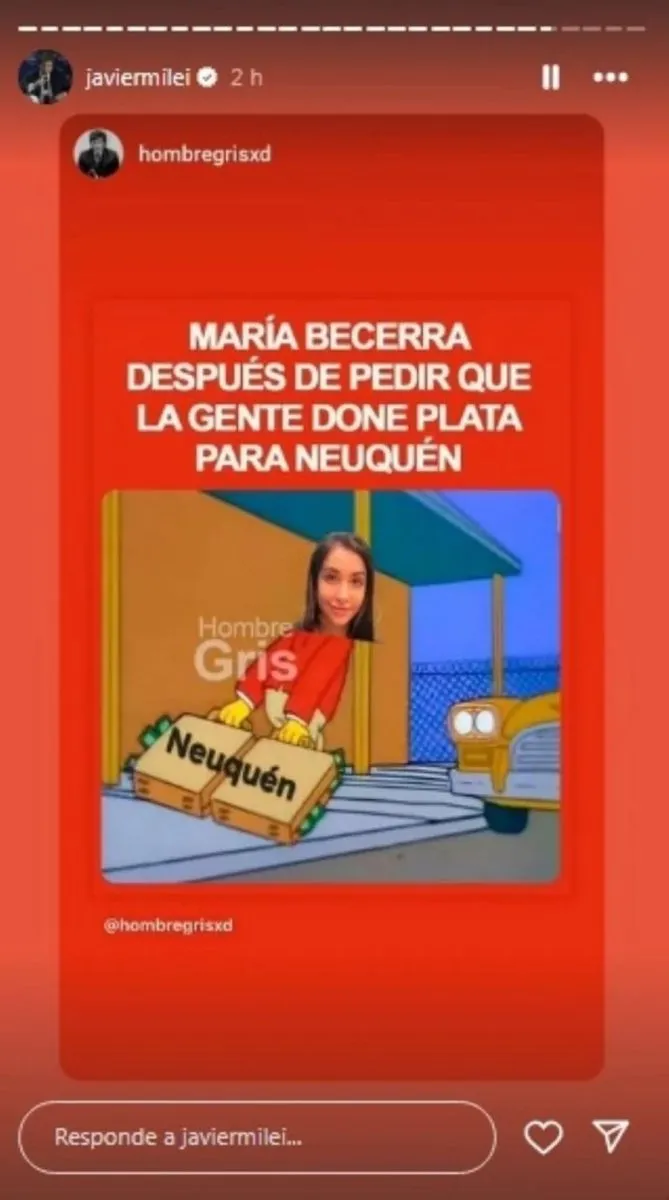 Mar&iacute;a Becerra - Javier Milei - Lali Esp&oacute;sito