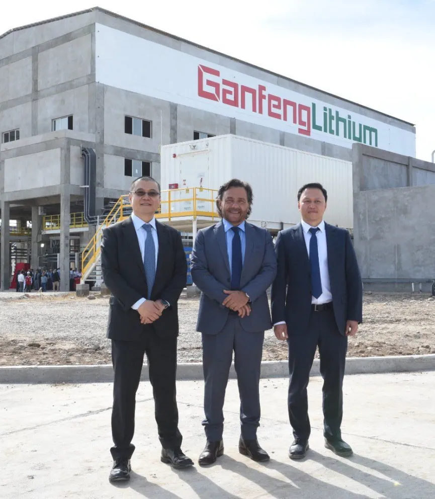 Gustavo Sáenz sobre la inauguración de la planta de litio: "Nos sentimos orgullosos"