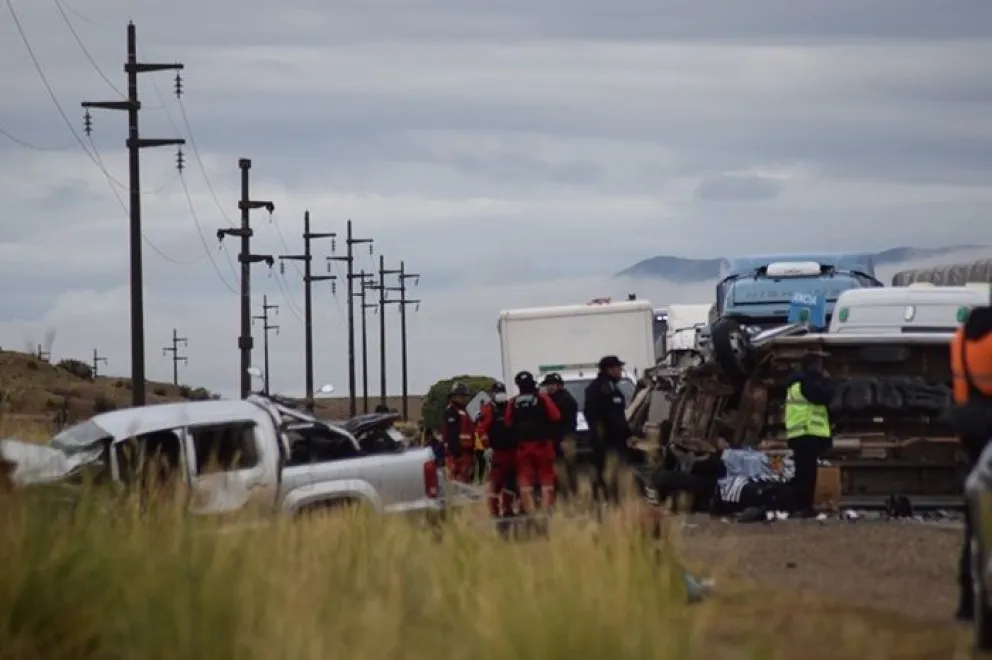 Una mujer murió a causa de un terrible accidente en Ruta Nacional 9