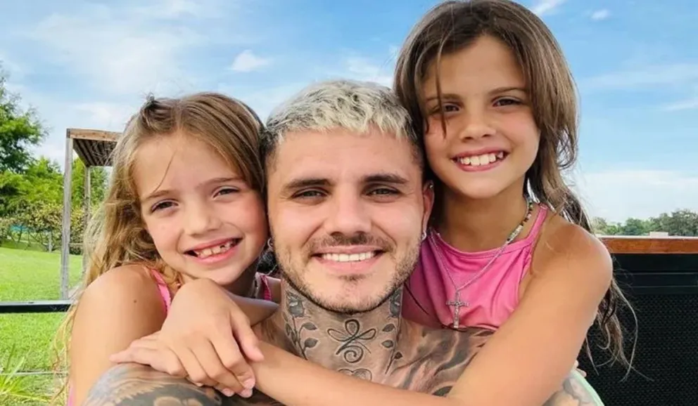 El contundente pedido que le habrían hecho sus hijas a Mauro Icardi: Wanda Nara confirmó lo que ellas desean