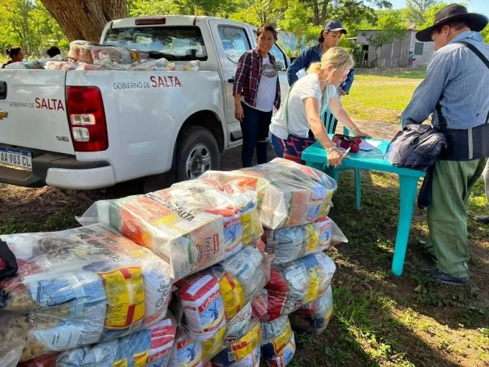 ¿Y los controles?: el Ministerio de Desarrollo Social de Salta entrega módulos alimentarios que luego son vendidos