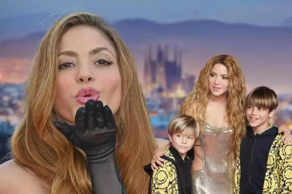 Shakira llegó a Colombia con sus hijos y las redes sociales expresaron su indignación contra Piqué por este detalle