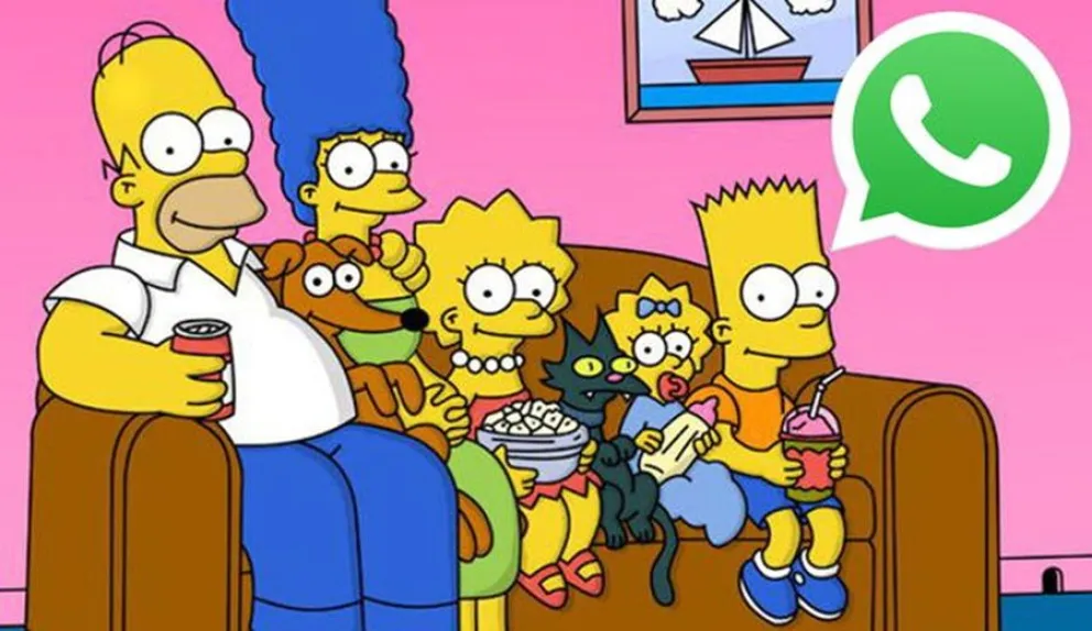 WhatsApp - Modo Simpson