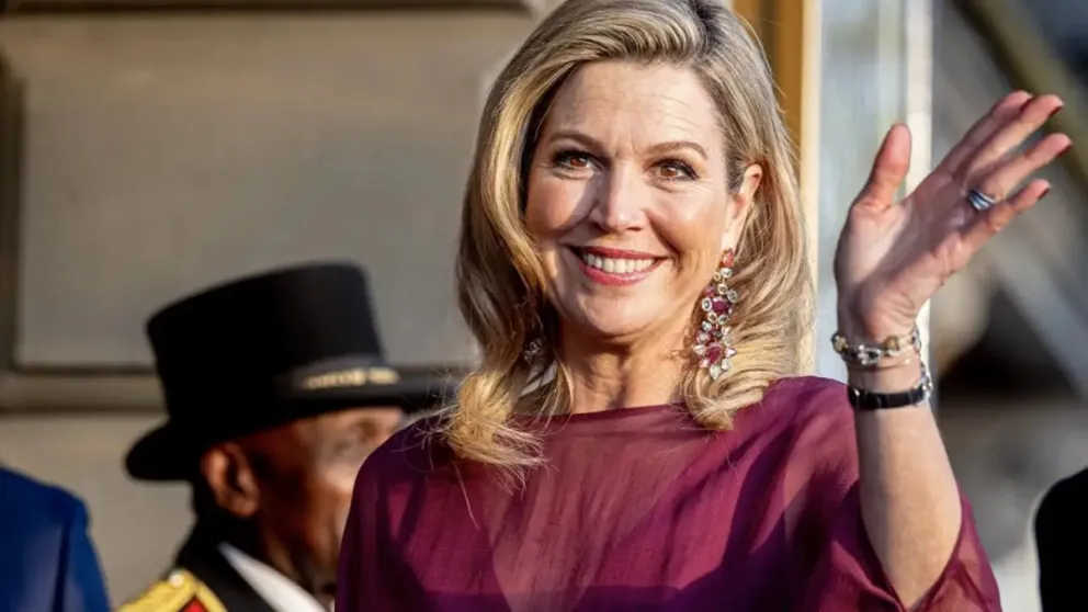 La reina Máxima de Holanda deslumbró sin maquillaje: el look natural que arrasó en su visita a Estados Unidos