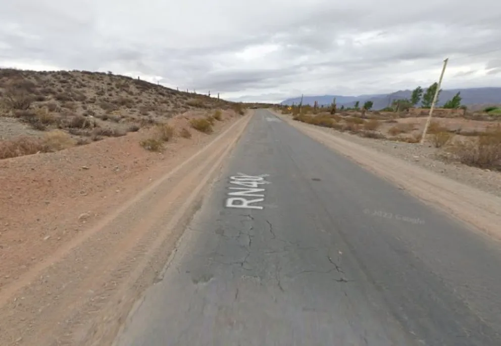 Un hombre murió a raíz de un brutal accidente en Ruta Nacional 40