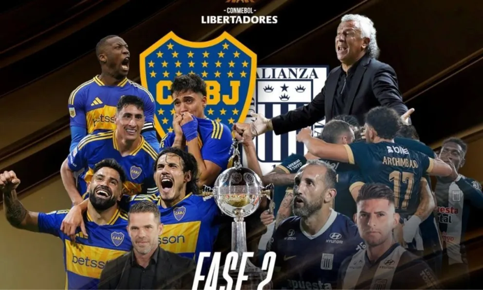 Por el partido de vuelta, Boca recibe a Alianza Lima en La Bombonera: horario, posibles formaciones y TV