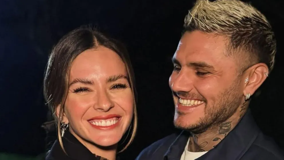 Mauro Icardi y la China Suárez regresaron a Argentina en medio de una fuerte tormenta: las imágenes de su llegada