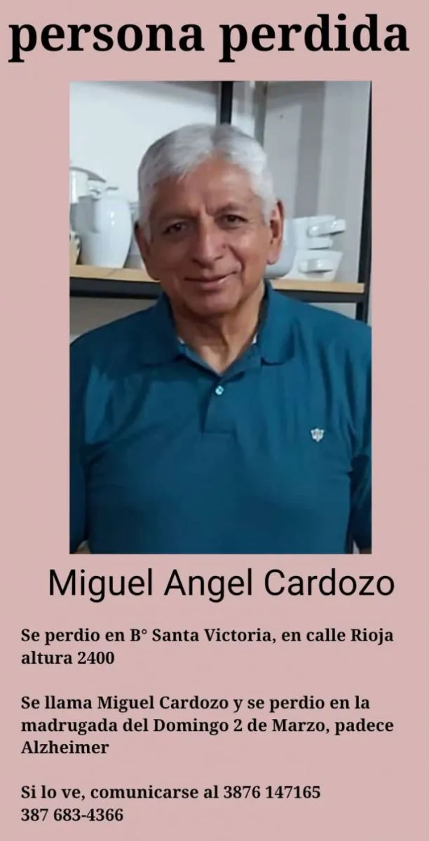 Salte&ntilde;o desaparecido 