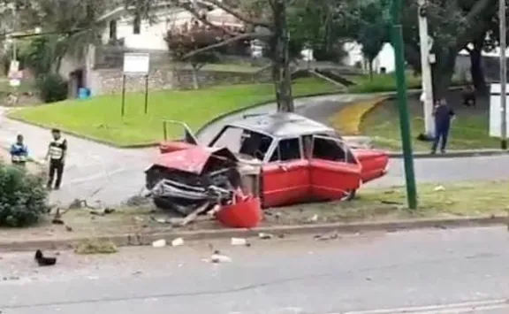 Accidente en Avenida Asunci&oacute;n 