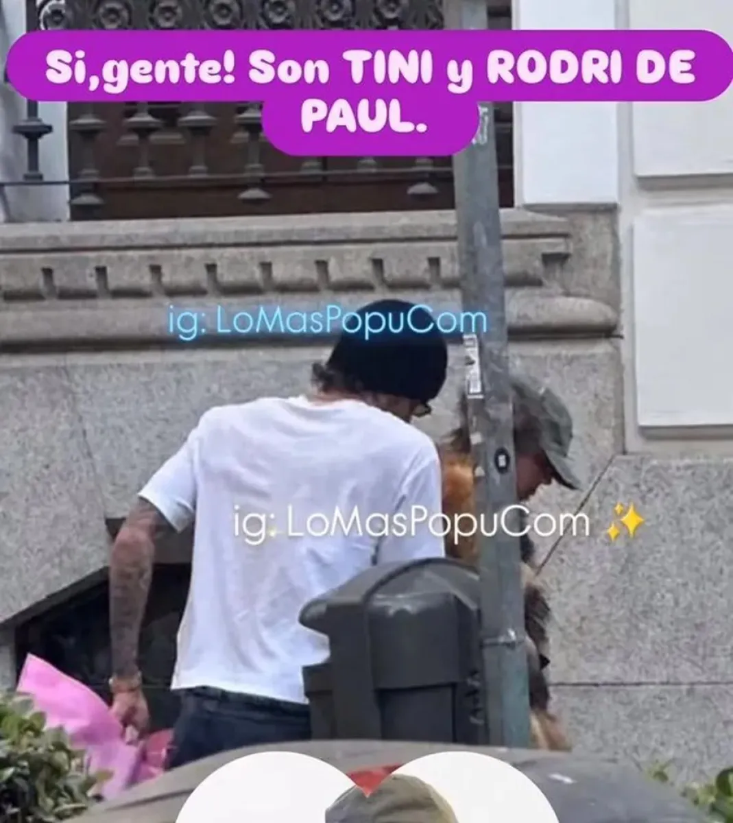 Tini Stoessel-Rodrigo de Paul