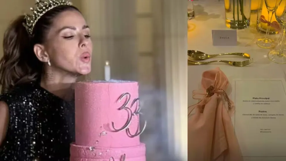 Conocé al pastelero que preparó la alucinante torta de cumpleaños de la China Suárez: "el pedido de Mauro Icardi fue claro"