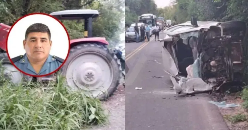 Violento accidente en Ruta Nacional 68: murió el hombre que chocó contra un tractor