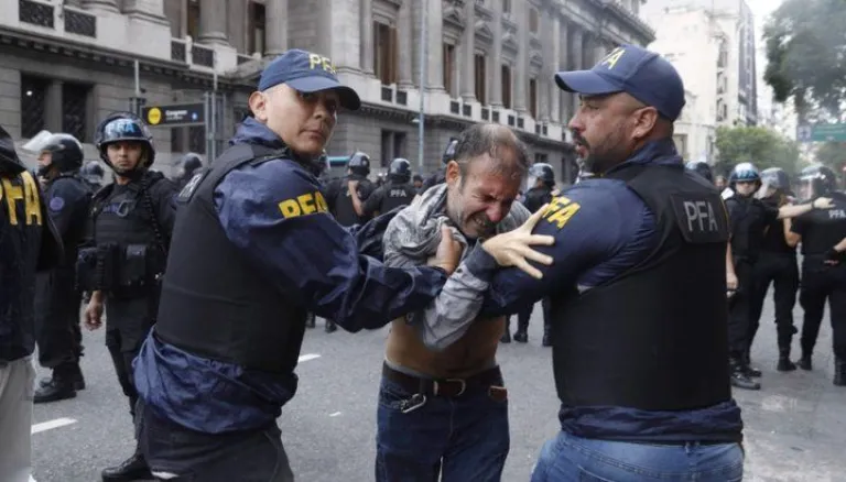 Marcha de jubilados 