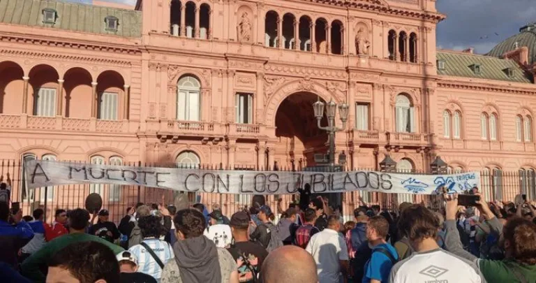 Marcha de jubilados