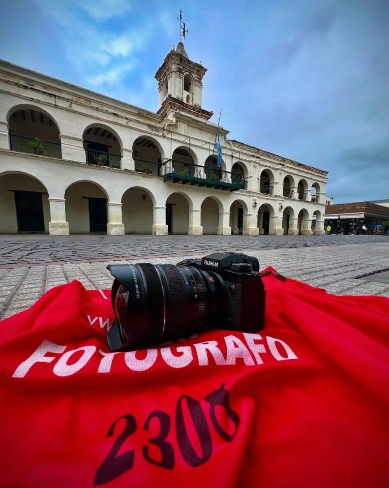 Marcha de camarógrafos en Salta: los reporteros gráficos exigieron justicia por Pablo Grillo