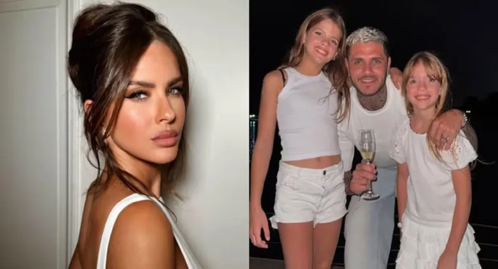 La impactante frase de una de las hijas de Wanda Nara y Mauro Icardi sobre la China Suárez: ¿qué dijo?