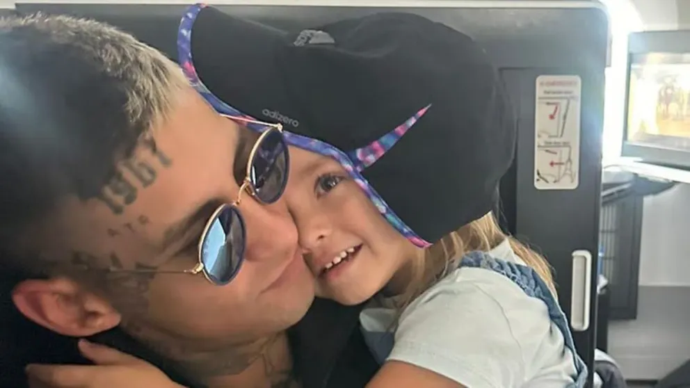 El controversial regalo que L-Gante le dio a su hija Jamaica y desató fuertes críticas en redes sociales